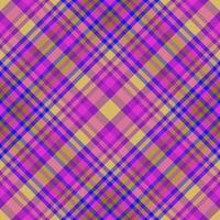 Plaid check pattern of texture textile seamless with a background tartan fabric vector. vector