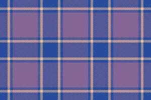 Background plaid tartan. Vector check fabric. Seamless texture textile pattern.