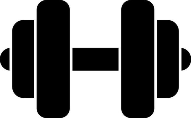 Dumbbell Glyph Icon