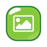 photograph gallery icon vector