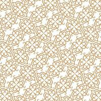 Abstract simple geometric vector seamless pattern with gold line texture on white background. Light modern simple wallpaper, bright tile backdrop, monochrome graphic element