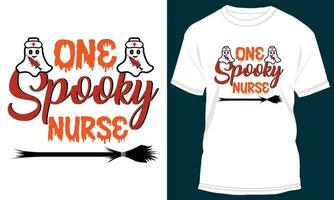 Halloween T-shirt design vector