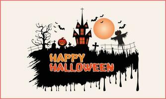 Happy Halloween Illustration vector