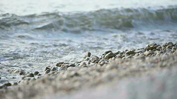 Ocean Front Tide and the Rocky Beach video