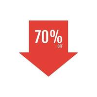 Sale discount icon. Special offer price signs vector