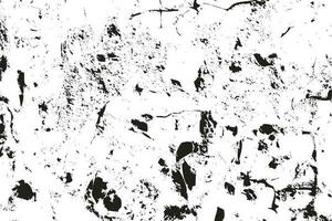 Black and white grimy wall texture vector. Rusty stained surface and concrete texture vector. Metal and gritty wall surface texture design. Abstract grain and dust background grunge effect. vector