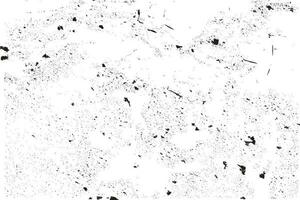 Abstract grain and dust grunge effect vector. Grainy surface texture vector on a white background. The distressed texture and rusty metal surface for backgrounds. Black and white dusty grunge effect.