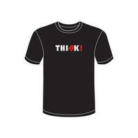 Vector typography t shirt design