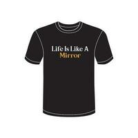 Vector typography t shirt design