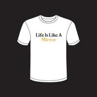 Vector typography t shirt design