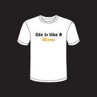 Vector typography t shirt design