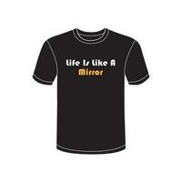 Vector typography t shirt design