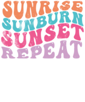 SUMMER PNG, REETRO DESIGN SUMMER, 4500X5400PX, 300DPI, SUBLIMATION png
