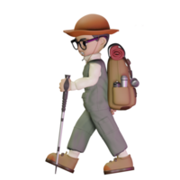 mountaineers carrying bags and wearing goggles png