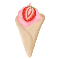 ilustración de helado png