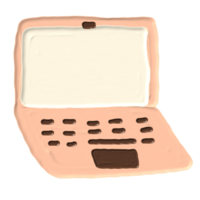 mano disegnato pittorica computer png