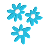 mano dibujado pictóricamente flor png