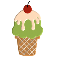 gelato disegnato a mano png