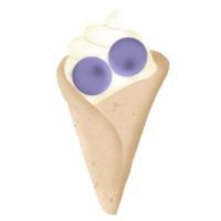 illustration de crème glacée png