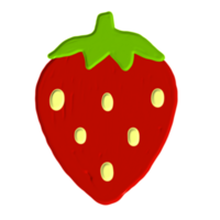 mano dibujado linda frutas png