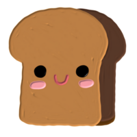 hand- getrokken schattig taart png