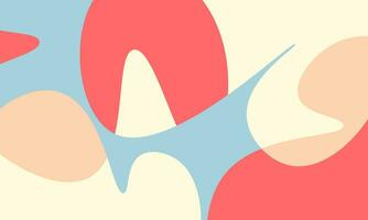 HD background and texture with beautiful abstract wavy shapes, soft colors for presentation vector