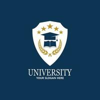 University  Academy  School and Course logo design template vector