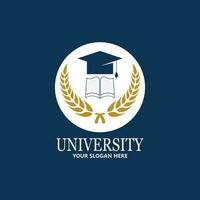 University  Academy  School and Course logo design template vector