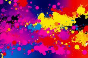 A beautiful abstract colorful background. Copy space. photo