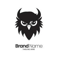 Owl logo design, owl mascot logo design, owl illustration, owl minimal logo vector, vector