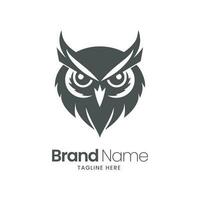 Owl logo design, owl mascot logo design, owl illustration, owl minimal logo vector, vector