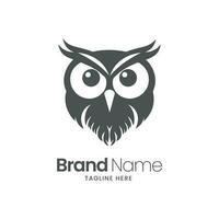 búho logo diseño, búho mascota logo diseño, búho ilustración, búho mínimo logo vector, vector