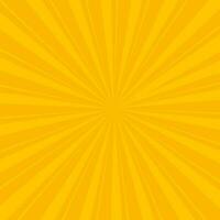Creative abstract yellow rays background. vector