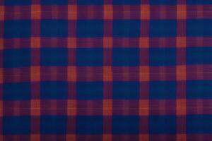 A beautiful plaid pattern background. Scottish tartan. A Fabric pattern. photo