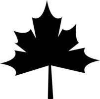 Illustration of Maple Leaf, Autumn sign or symbol. vector