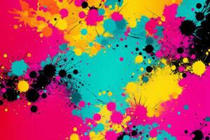 A beautiful abstract colorful background. Copy space. photo