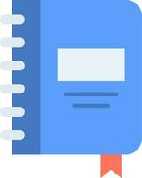 Notebook icon vector image.