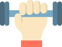 Workout icon vector image.