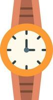 Wristwatch icon vector image.
