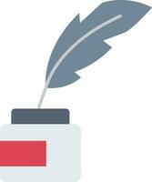 Quill icon vector image.