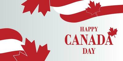 Background design with Canada day theme vector