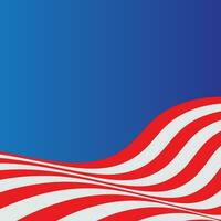 Background design with American independence day theme vector