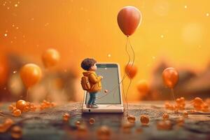 smartphone with earphones next to her, Caras Ionut, shaped canvas, private press photo