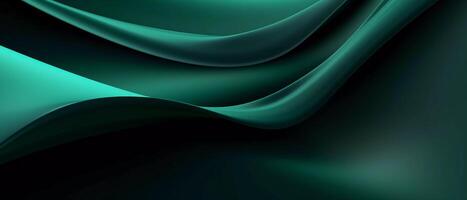 sleek and minimal design, this dark green abstract background is perfect for creating a sophisticated banner or ad that will stand out from the crowd photo