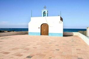 View with old church photo