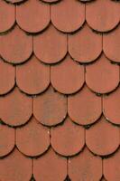 Roof tile close-up photo