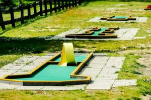 Mini Golf Field Green photo