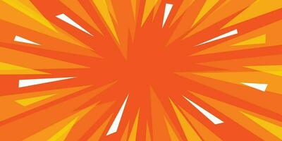 Abstract pattern background in comic style or interesting color sunbeams. Summer vector illustration for banner promotion, poster, greeting card, social media, web design.