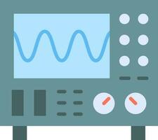 Oscilloscope icon vector image.