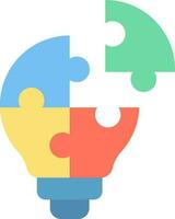 Problem Solving icon vector image.